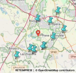 Mappa SP 122, 20080 Basiglio MI, Italia (3.95091)