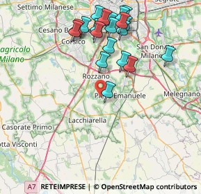 Mappa SP 122, 20080 Basiglio MI, Italia (8.4295)