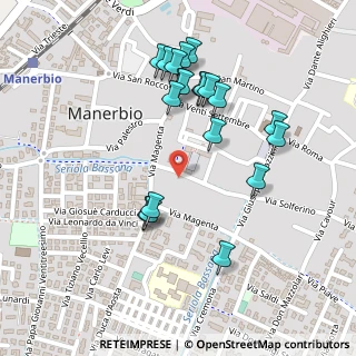 Mappa Via Insurrezione Nazionale, 25025 Manerbio BS, Italia (0.2405)