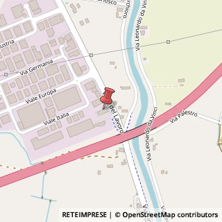 Mappa Viale del Lavoro, 74, 35020 Ponte San Nicolò, Padova (Veneto)