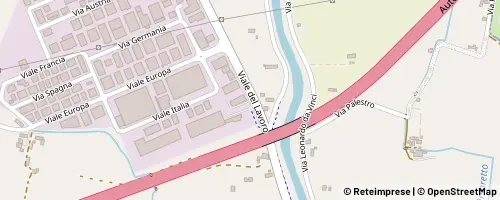 Mappa Ponte San Nicolò