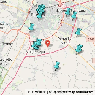 Mappa Via Pietro Bembo, 35127 Padova PD, Italia (4.98158)