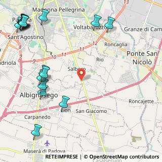Mappa Via Pietro Bembo, 35127 Padova PD, Italia (3.27)