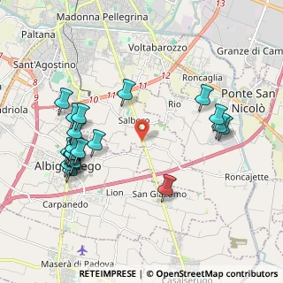 Mappa Via Pietro Bembo, 35127 Padova PD, Italia (2.2015)