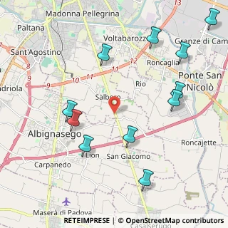 Mappa Via Pietro Bembo, 35127 Padova PD, Italia (2.46)