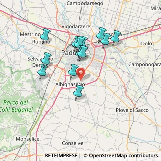 Mappa Via Pietro Bembo, 35127 Padova PD, Italia (6.75923)
