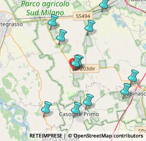 Mappa Rosate, 20088 Rosate MI, Italia (4.27455)