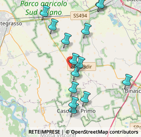 Mappa Rosate, 20088 Rosate MI, Italia (4.035)