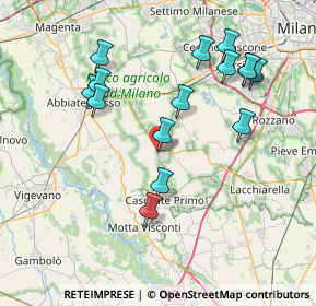 Mappa Rosate, 20088 Rosate MI, Italia (7.87733)