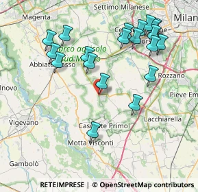 Mappa Rosate, 20088 Rosate MI, Italia (8.5825)