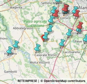 Mappa Rosate, 20088 Rosate MI, Italia (10.2005)