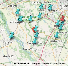 Mappa Rosate, 20088 Rosate MI, Italia (8.8535)