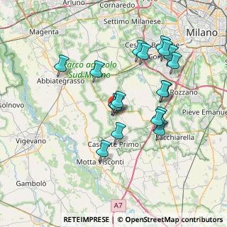Mappa Via Don Negri, 20088 Rosate MI, Italia (6.89889)