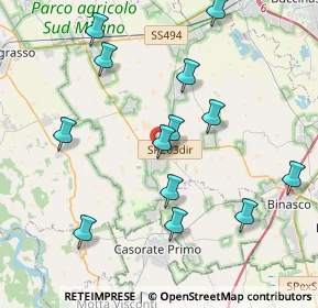 Mappa Via Don Negri, 20088 Rosate MI, Italia (4.16385)