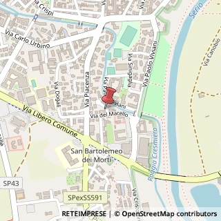 Mappa Via del Macello, 26013 Crema CR, Italia, 26013 Crema, Cremona (Lombardia)