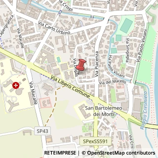 Mappa Via Dogali, 24, 26013 Crema, Cremona (Lombardia)
