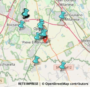 Mappa Via Bruno Buozzi, 20085 Locate di Triulzi MI, Italia (4.047)