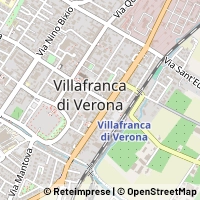Hartă Villafranca di Verona