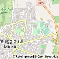 Map Valeggio sul Mincio