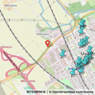 Mappa SP 40 Melegnano Binasco, 20098 San Giuliano Milanese MI, Italia (0.8475)