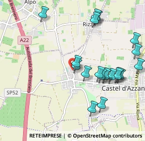 Mappa Via Cavour, 37060 Castel d'Azzano VR, Italia (1.0915)