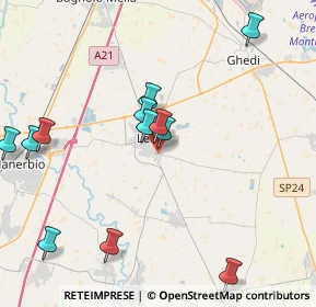 Mappa Via Calvisano, 25024 Leno BS, Italia (5.27)