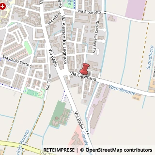 Mappa Via Calvisano, 11, 25024 Leno, Brescia (Lombardia)