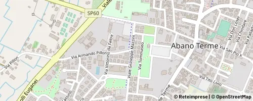 Mappa Abano Terme