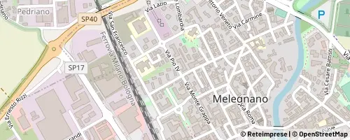 Mappa Melegnano
