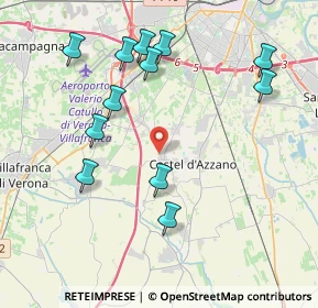 Mappa Via Malaspina, 37060 Castel d'Azzano VR, Italia (4.27417)