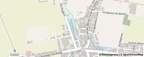 Mappa Castel d'Azzano
