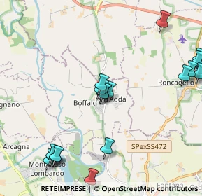 Mappa Via Pagani, 26811 Boffalora D'adda LO, Italia (2.6075)