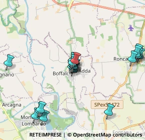 Mappa Via Pagani, 26811 Boffalora D'adda LO, Italia (1.9255)