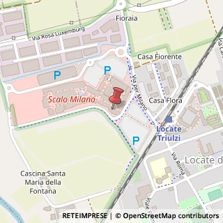 Mappa Via Milano, 5, 20085 Locate di Triulzi, Milano (Lombardia)