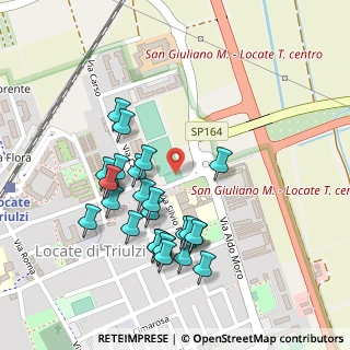 Mappa Via Don Milani, 20085 Locate di Triulzi MI, Italia (0.22308)