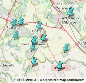 Mappa Via L. Calori, 20085 Locate di Triulzi MI, Italia (4.30933)