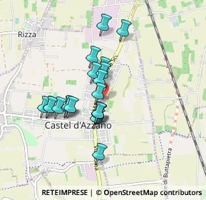 Mappa Via I Maggio, 37060 Castel d'Azzano VR, Italia (0.723)