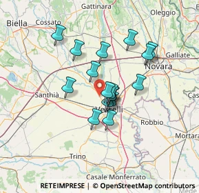 Mappa 13030 Caresanablot VC, Italia (9.99)