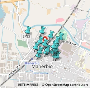 Mappa Via Bruno Buozzi, 25025 Manerbio BS, Italia (0.2755)