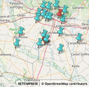 Mappa Via Bruno Buozzi, 25025 Manerbio BS, Italia (15.2815)
