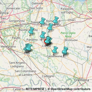 Mappa Via Teresine, 26013 Crema CR, Italia (10.32188)