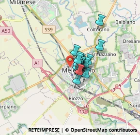 Mappa 20077 San Giuliano Milanese MI, Italia (0.79765)