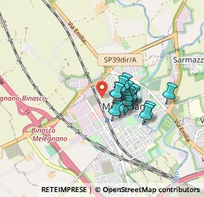 Mappa 20077 San Giuliano Milanese MI, Italia (0.54688)