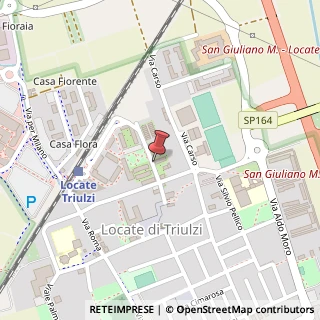 Mappa Via Luigi Calori,  6, 20085 Locate di Triulzi, Milano (Lombardia)