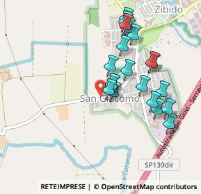 Mappa Via Eugenio Curiel, 20080 Zibido San Giacomo MI, Italia (0.4415)