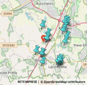 Mappa Via Eugenio Curiel, 20080 Zibido San Giacomo MI, Italia (3.5195)