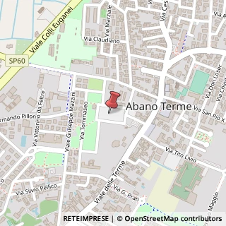 Mappa Piazza del Mercato, 35031 Abano Terme PD, Italia, 35031 Abano Terme, Padova (Veneto)