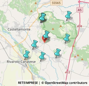 Mappa Via Molini, 10011 Agliè TO, Italia (3.09818)