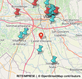 Mappa 37060 Castel D'Azzano VR, Italia (9.5795)