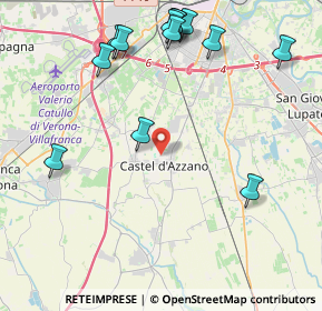 Mappa 37060 Castel D'Azzano VR, Italia (5.01692)